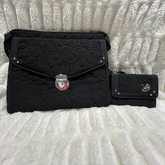 Vera Bradley Handbags - Vera Bradley Crossbody & Matching Wallet Set in Pristine Condition
